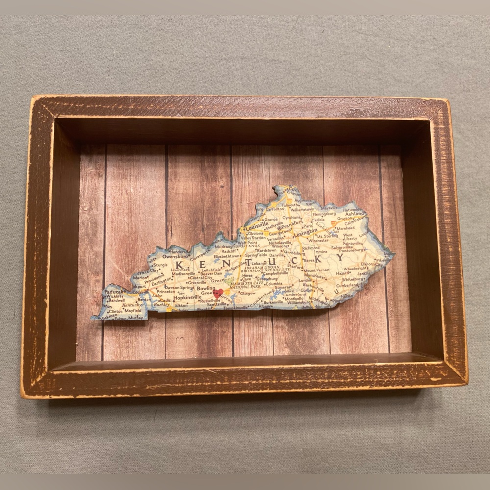Last chance! Kentucky Box Sign Decor